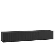porta tv nero 