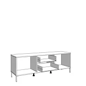 porta tv interno 
