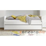 Letto per armadio ponte 90 x 200 colore Bianco