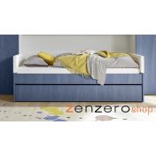 Letto per armadio ponte 90 x 200 colore Blu