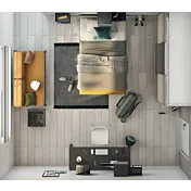 camere tinte neutre