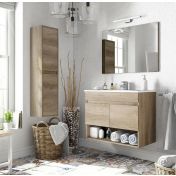 Mobile bagno prezzo basso in finitura Nordik