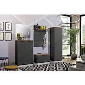 nuovo ingresso moderno finitura antracite