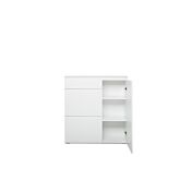 Economica e spaziosa scarpiera L.98 finitura Bianco opaco 