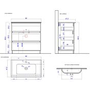 scheda tecnica bagno larghezza 82 cm