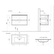 scheda tecnica bagno larghezza 82 cm