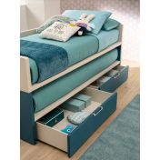Letto multifunzionale Nala, 2 posti letto con cassetti