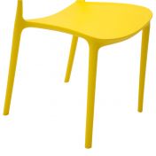 Sedia nuova colore giallo