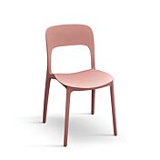 Sedia in polipropilene colore Rosa
