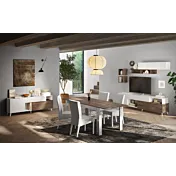 soggiorno moderno bianco e mercure
