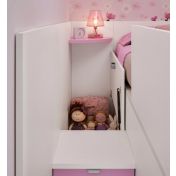 Letto a castello con passerella contenitiva, Moretti Compact KC513