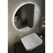 specchio mobile da bagno 2 cassetti