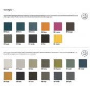 Divano letto imbottito Delta Moretti Compact, tessuto Mango