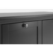 Credenza multiuso 2 ante in finitura Grigio antracite