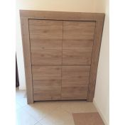 Credenza alta Rovere Cadiz con maniglia a gola