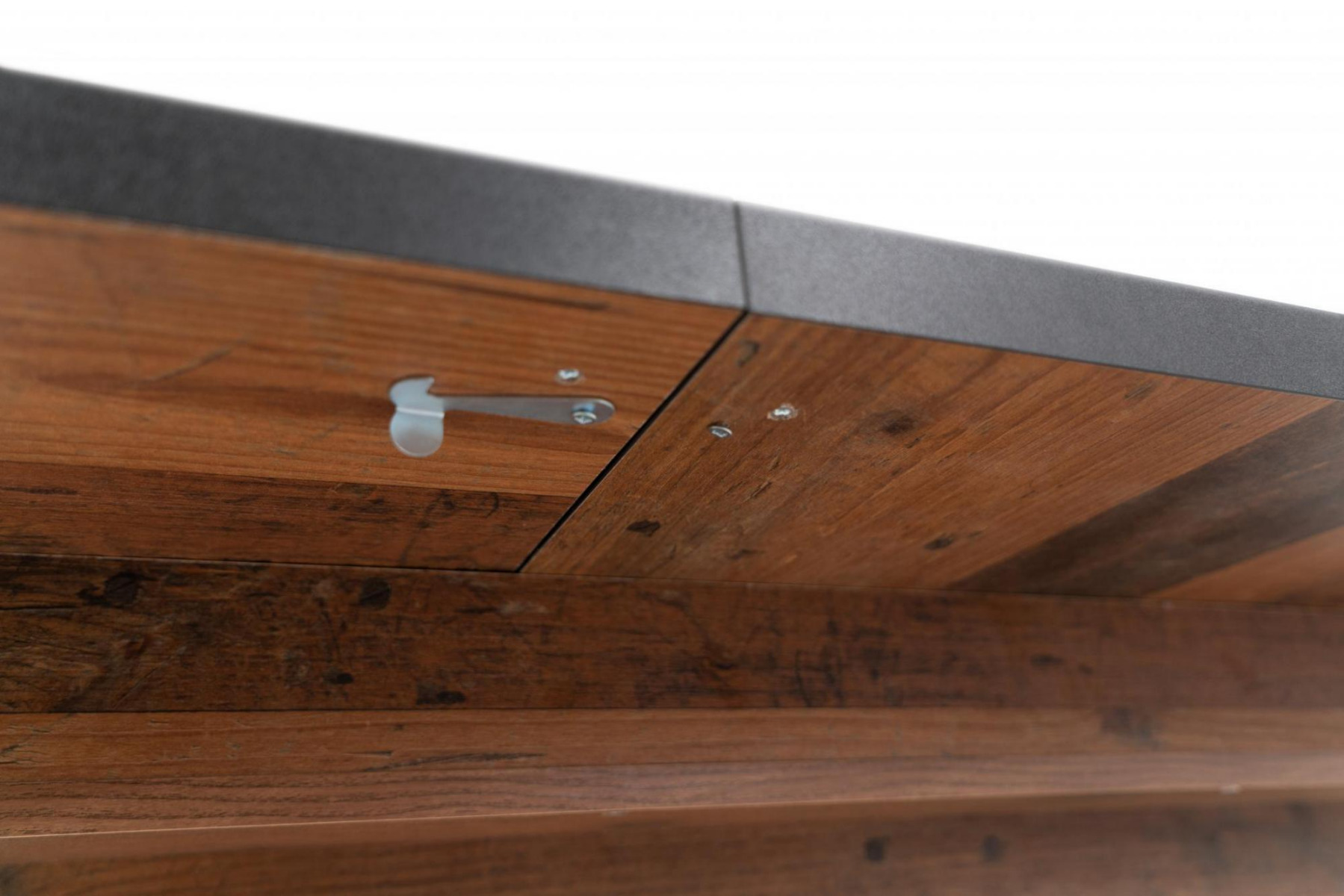 Tavolo allungabile Industry in finitura castagno