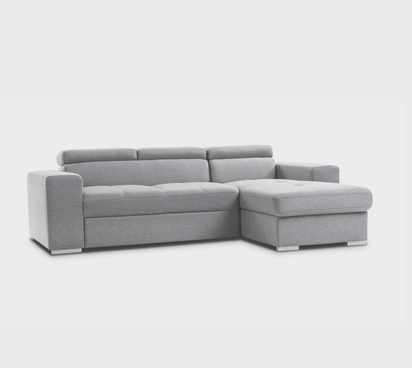 Divano moderno trasformabile Pilatus, divano letto, made in Italy