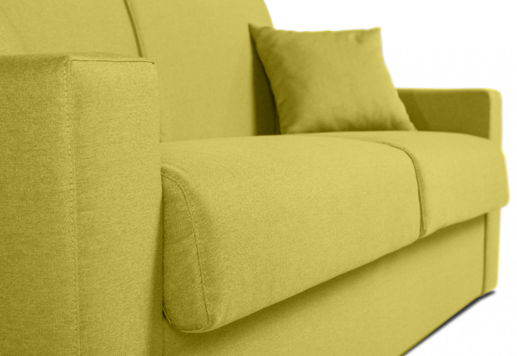 Divano letto Sillara, 3 posti, made in Italy