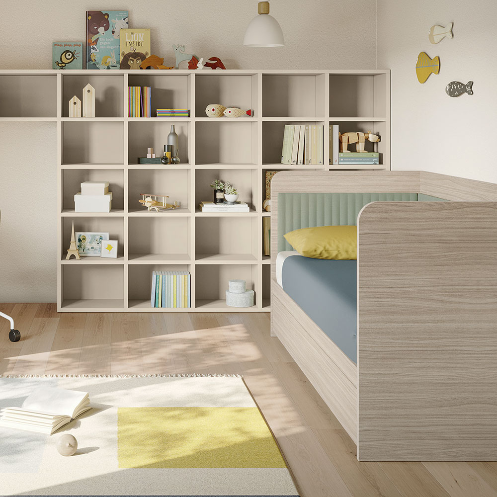 divano letto con rete a sollevamento automatico