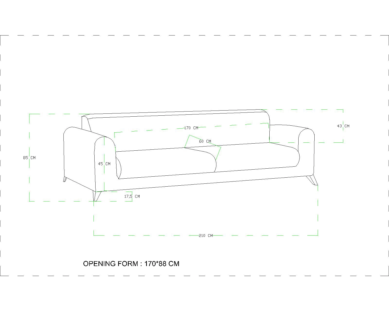 divano stile contemporaneo