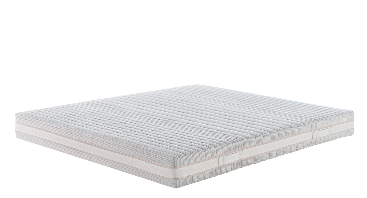 Materasso Tramontana in Memory Fresh e Tecnocell, altezza 22 cm, sfoderabile