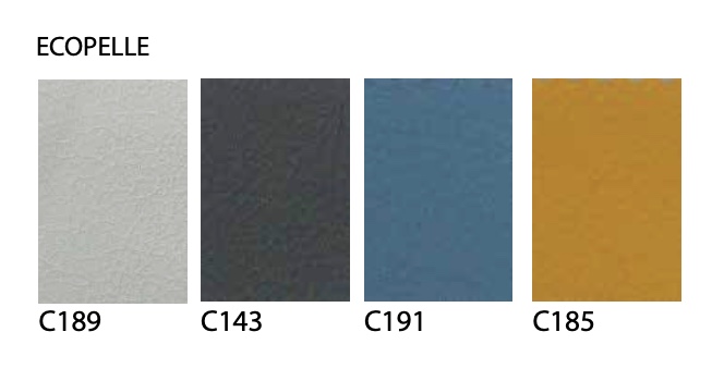 Camera da letto di design Cormorano con armadio, comò, comodini e letto matrimoniale 