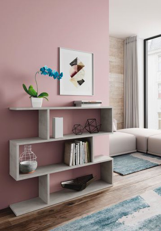 Libreria moderna con 4 ripiani 