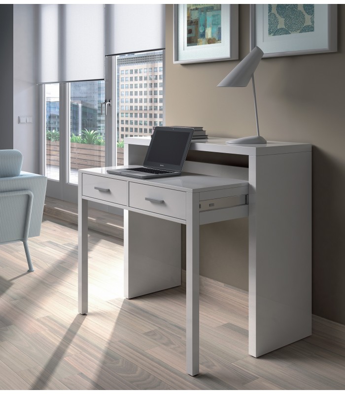 Consolle Scrivania allungabile bianco artik 