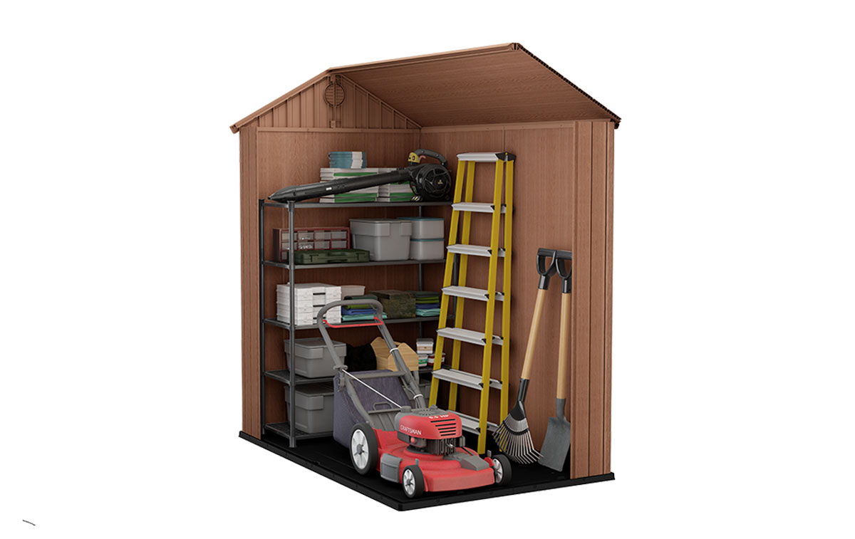 Casetta da esterno Rosa. finitura Grigia