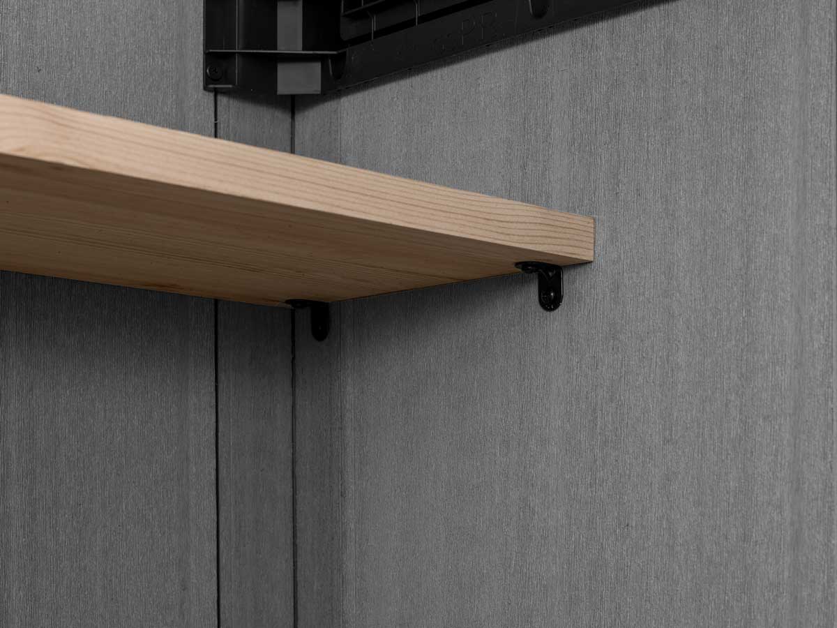 Baule da esterno Quercia, porta attrezzi per giardino, capacità 2020L