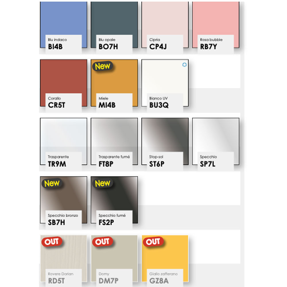 Letto castello Giallo zafferano, Desert e Bianco opaco