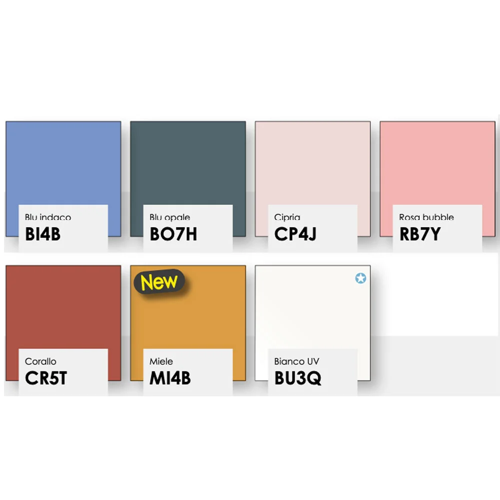 Comodino stile nordico con piedini in legno, finitura Desert