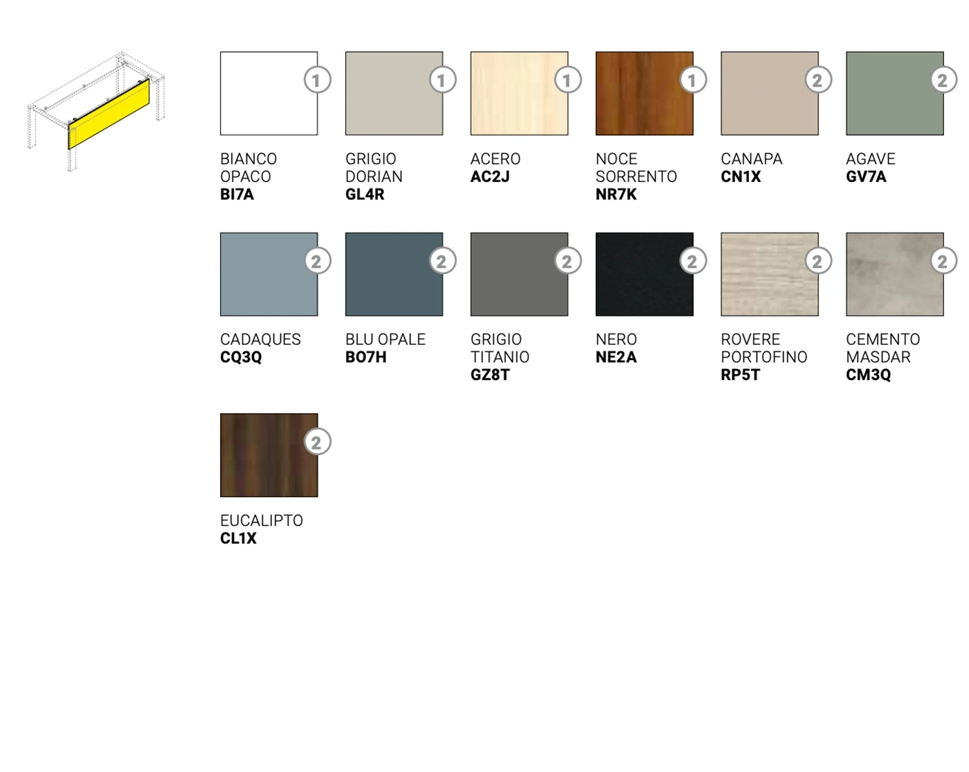 scrivania sottocosto