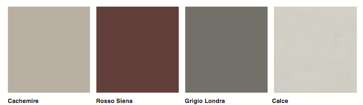Parete attrezzata moderna Powell in finitura Cachemire, Grigio londra e Noce naturale