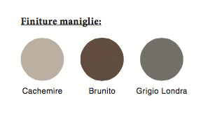 Vetrina Bled di qualità con 4 ante in finitura Noce bianco e Brunito