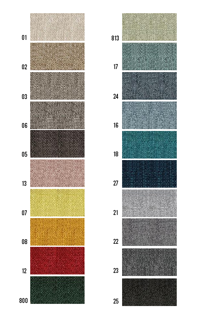 Divano Makalu, 3 posti, colore verde smeraldo e grigio, made in Italy