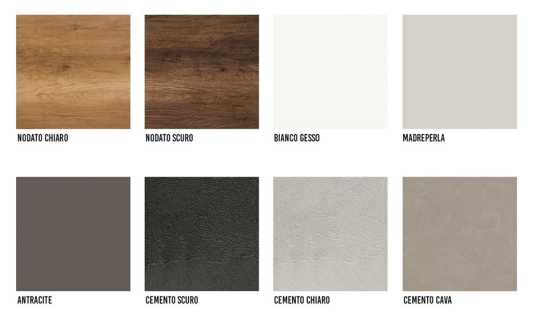 Specchio quadrato 65 x 65 con cornice bianco opaco gesso