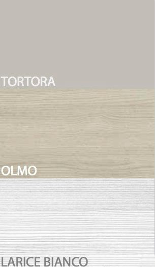 Camera matrimoniale completa Colibrì in finitura Olmo e Tortora