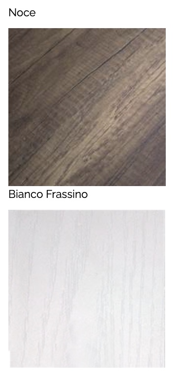 Pratico letto una piazza e mezza Slide, finitura Noce