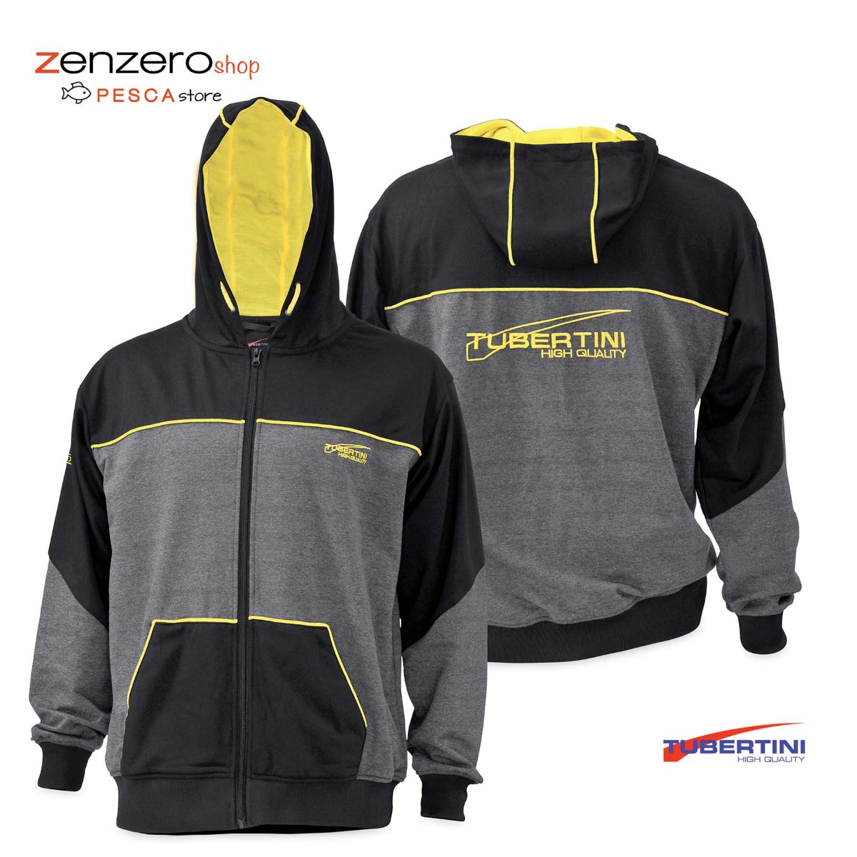 Felpa Tubertini con cappuccio