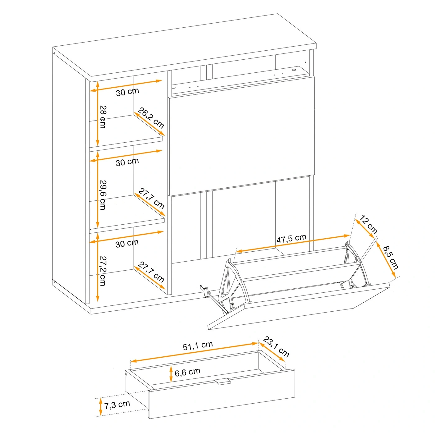 scarpiera in offerta