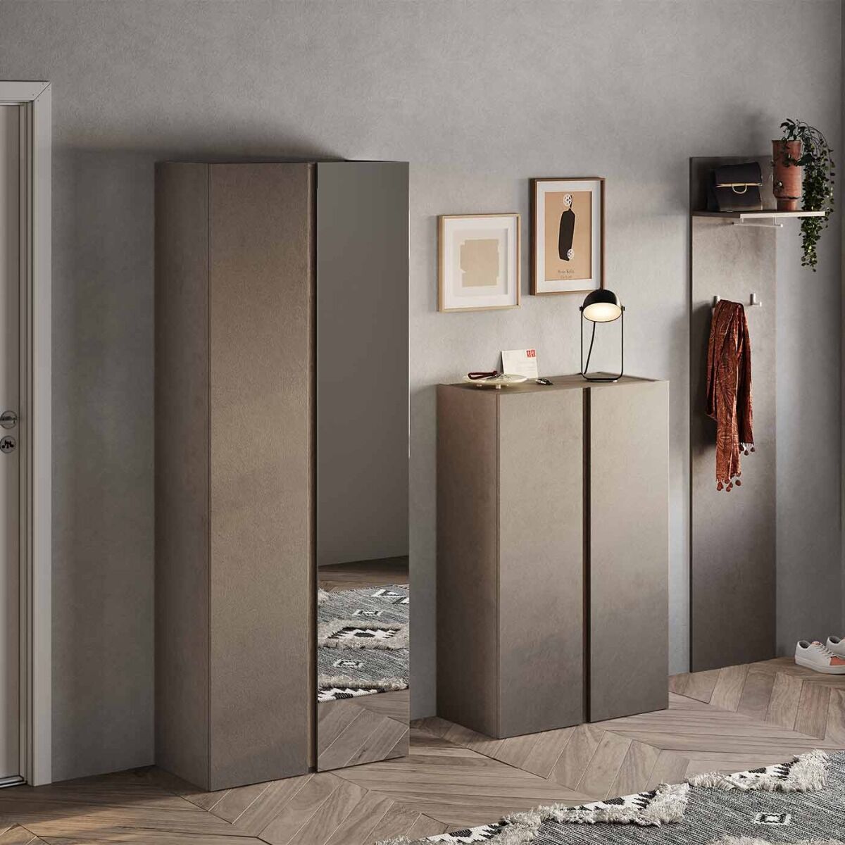 composizione colore bronzo