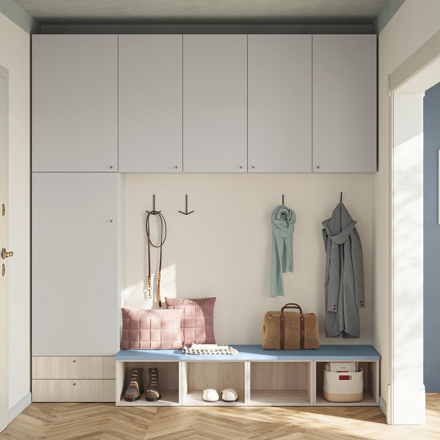 ingresso moderno salvaspazio