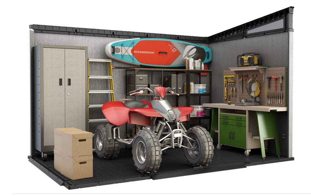 Casetta da esterno Fiorella, design moderno