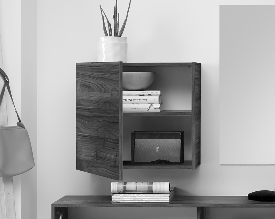 Mobile&#x20;da&#x20;ingresso&#x20;con&#x20;specchio,&#x20;colore&#x20;bianco&#x20;lucido