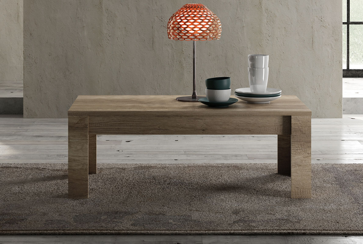 Tavolini da salotto shabby chic, scontato, noce