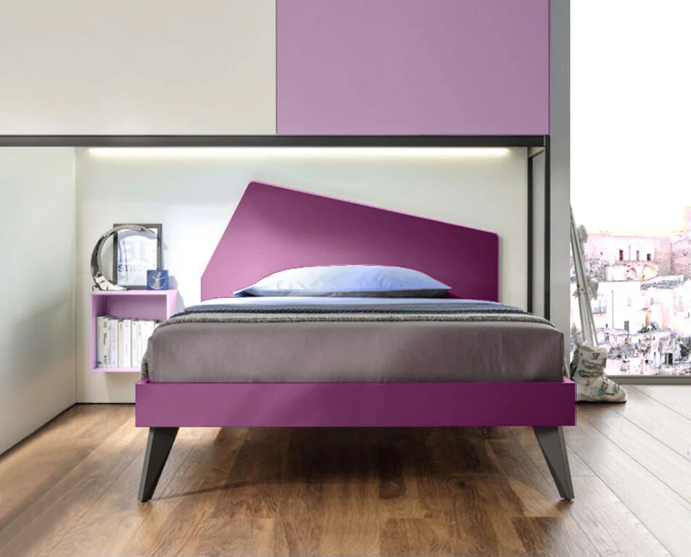 letto iceberg moretti lampone