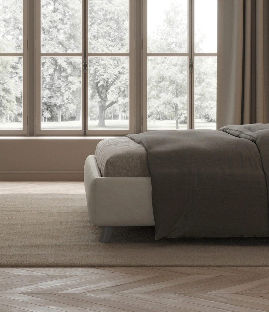 letto classico beige