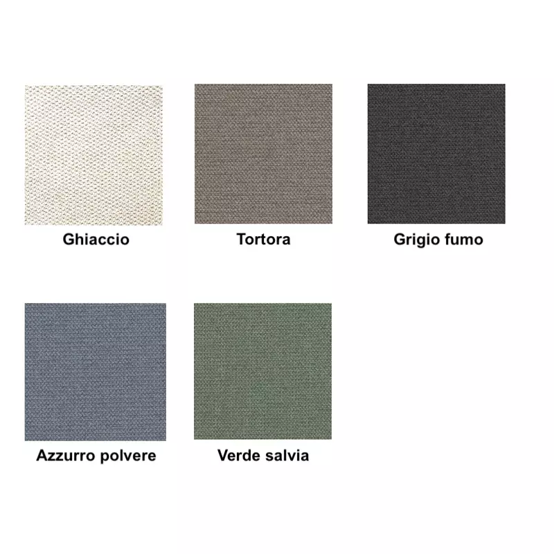 letto contenitore piazza e mezza grigio