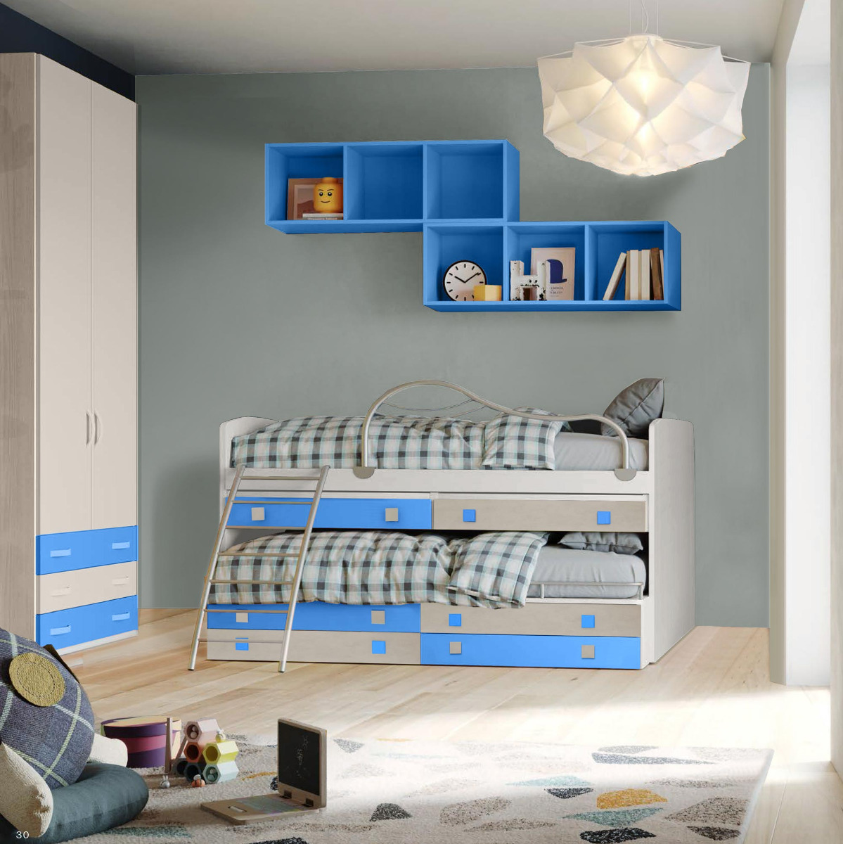 letto multifunzionale 6 cassetti